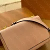 Yüksek Lüks Tasarımcı Çanta Kalitesi Khaki Lether Crossbody Bag Cüzdan Tasarımcı Kadın Omuz Çantası Moda Dhgate Messenger Beyaz Borse Messenger Mumlar Eyer Çanta