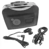 Spelare fristående kassettspelare Portable Cassette Tape till MP3 Converter Music Recorder inspelad MP3 till USB Flash