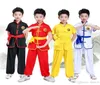 Kinderen Chinees Traditionele wushu -kleding voor kinderen Martial Arts Uniform Kung Fu Suit Girls Boys Stage Performance Kostuumset HA8967420