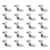 Shelf Studs Pegs Metal Pin Cupboard Seperator Holder for Cabinet Cupboard 20PCS