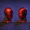 Coser Toys 1/12 Red Hood Solider Head Sculpt Detective Comics méchant Joker Prédécesseur Scarving Modèle pour VTOYS 6 "MALANGE MALAN