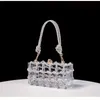 Autres sacs Vérifications pour femmes Femmes transparentes Acrylique Transparent sac à main avec des strass brillantes - Idéal pour les festivals et les occasions spéciales