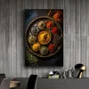 Home Kitchen Poster Variety of Seasoning Colorful Kitchen Canvas Poster Print Painting Wall Picture Modern Restaurant Home Decor