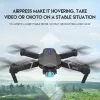 Drones nieuwe 2022 nieuwe E525 drone 4k hd wideangle camera 1080p wifi visuele positionering hoogte houd rc drones volg me rc quadcopter speelgoed