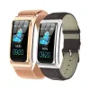 Pulseiras Ak12 Smart Band Watches Color Women Health Sports Sports IP68 Bracelete inteligente à prova d'água TPU pulseira de pulseira PK M6 Relógios inteligentes