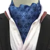 Hombres de alta calidad Polka Dots Paisley Cravat Ascot Corbalo de boda BWTHZ0513240409