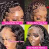 Synthetic Wigs Short Kinky Curly Human Hair Wig Pre Plucked Peruvian 360 Lace Frontal Wig Black /Brown /Blonde Synthetic Lace Front Wig For Women