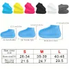 thicken Waterproof Silicone Shoes Covers Reusable Non-Slip Wear-Resistant Sneaker Rain Boot Cover Protector for Rainy Day Beach