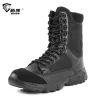 Boots Men Tactical Military Boots Chaussures Automne confortable Breatte Black Combat Army Travail Chaussures Botas Homme Boots WearResicant