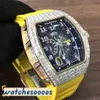 Watches Designer Watches Mechanical Wrist Watch Swiss Movement Mens Wristwatch RM Pilot Sport Wrist Series Machinery RM030 Limited RM030 Rose G