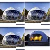 Tents And Shelters Transparent Outdoor Cam Igloo Geodesic Dome 4M 5M 6M 7M 8M Glam Geo House Drop Delivery Sports Outdoors Camping Hik Dhmso