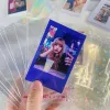 10pcs kpop fotokard tutucu idol kartı topla kitap fotoğraf kağıt reçeli boş kağıt idol kart koruyucusu kpop fotokard kılıfı