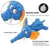 Cats and Dogs Pet Plush Elephant Toys Interactive Dog Chew Toys Plush Stuffing Pet Supplies Dog Toys for Small Dogs