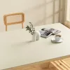 Solid Color Decorative Dining Table Mats Light Luxury PVC Leather Waterproof Oil-proof Anti-slip Soft Mat Desk TV Cabinet Mat