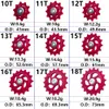 10t 11t 12t 13t 14t 15t 16t 17t 18t MTB Guía trasera trasera Rueda de la polea Rueda sellada Rueda de jockey para Shimano Sram 12 Velocidad