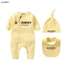 Pasgeboren jumpsuits peuter kruipende suit maat 0-24 m bodysuit voor baby's zomer baby rompers baby slijtage kinderen designer kleding