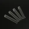 5pcs longueur 100 mm Spécifications multiples tube à essai en verre inférieur plat avec bouchons en liège pour type de tests diamètre 12 mm-40 mm