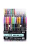 Zuixua neon colorido Creative Metal Colored Gel Pen 1216243648 Cores Pen neutra Livros de colorir super suaves revistas graffiti16145386