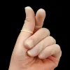 100st/Set Fingertips Protector Handskar Återanvändbara naturgummifingeröverdragshandskar som inte slipar Latex Finger Cots