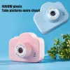 Caméras hd caméra caméra mini toys photo vidéo dv dslr double caméra 2 pouces ips écran automatique focus selfie caméra avec longe