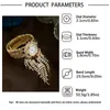 Wristwatches 2pcs Set Watch For Women Watches 2024 Luxury Women's Rhinestone Diamond Tassel Fashion Versatile Bracelet A Love Ri