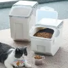 10/15 kg dużej pojemności karmniki dla psów kota uszczelnione pudełko do przechowywania żywności wilgoć wilgoć pojemnika na karmę dla zwierząt domowych