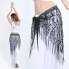 Nuovo stile Triangle Scarf Belly Dance costumi di danza della pancia da ballo hip Sciutto