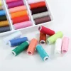 39 -stks gemengde kleuren 100% polyester garen naaien draadrol machine hand borduurwerk 200 yard elke spoel voor thuis naaimit