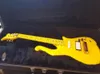 Rare Diamond Series Yellow Prince Cloud Electric Guitar Alder Body Maple Neck Metal Truss Rod Cover Wrap Arround Tailpiece Bla1426051