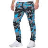 Calça masculina 2024 Sorto de outono Sorto Camuflagem estampa S Sports Runging Fitness Casual Troushers Roupos Tactical Roupos Men Roupas