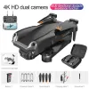 Drohnen Z608 Drohne 4K HD Dualkameras Professionelle Arialfotografie Infrarot Hindernis Vermeidung RC Quadcopter WiFi Kinder Kinder Geschenk