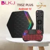 BOX BLKJ T95Z PLUS TV BOX ANDROID 12 ALLWINNER H618 2.4G 5Gデュアルバンドwifi6 6K 4K M3UスマートアンドロイドTVBoxメディアプレーヤーセットトップボックス