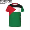 Имя номера номер палестинский флаг Emblem 3D футболки для детей молодежь мальчик/девочка футбольные футбольные фанаты Подарочная футбольная футболка
