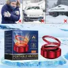 Winter Car Antifreeze Instrument Electromagnetic Microwave Windshield Snow Removal Device Solar Car Window Glass Deicing Device