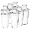 7 Pack Standard -Wasserfilter, kompatibel für Brita Pitcher, Sispenser, Premium Pitcher Ersatzfilter