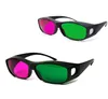 VRAR Devices 2pcs Plastic Unisex Amber Blue 3D GlassesBrown BlueRed GreenMagenta Green Vision Anaglyph Glasses for Video Cinem9683125