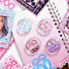 Pack d'autocollants Kawaii Corée de Kawaii Kawaii - Autocollants d'oreille de chat mignons pour décoration Toploader KPOP, album, journal, bricolage Crafts