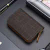 Key bag for men and women zipper key bag multifunctional card bag creative wallet can be added