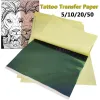 Tattoo -overdracht papier 4 lagen A4 Freehand Tattoo Transfer Machine Thermal Copier Stencil Copy Tracing Paper Tattoo Accessoire