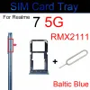 Plateau de carte SIM pour OPPO REALME 7 5G 7PRO 7I Global Asia Dual SIM Card Slot Tray Holder Micro SD Carte Reader Adapter Repair Pièces