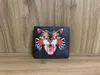 High quality men's animal short money foreskin leather black red tiger red wolf wallet with card holder accessories wallet 0409