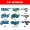 100% novo carregador USB Doce Connector Board Flex Flex para Samsung A10 A10S A20S A21 A30 A30 A40 A50 A105FN M21