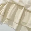Abiti casual Fiori keyanketian jacquard cavo out decorazione da donna pizzo senza schienale su un vestito ad imbracatura magro vento caviglia midi gonna