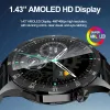 Pour Huawei GT4 Smart Watch Men Femmes Amoled Screen 150 Modes sportifs 1 Go Rom Album de musique de musique locale Compass NFC Smartwatch 2024