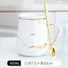 Tazze per la copertura si può personalizzare tazze di tazza di ceramica dipinta in oro nordico