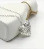 Lockethänge halsband som snider ihåligt hjärta halsband po ramälskare gåva silver smycken för brud bröllop halsband1526176