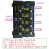 4CH 3A 3.3V 5V 12V adj DC DC Buck Dönüştürücü Modülü PLC UPS Güç Bankası için DIN Demiryolu Kılıfı ile Çoklu Anahtarlama Güç Kaynağı