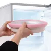 Crème glacée à chaud vous-même Rouleaux de glace à la machine à glace diy