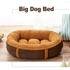 Chénlels lits pour chiens pour gros chiens canapé coton doux coussin d'hiver lit gros accessoires imperméables oxford inférieur