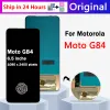 6.5"Original for Motorola Moto G84 lcd display with touch screen digitizer Assembly for moto g84 lcd With fingerprints